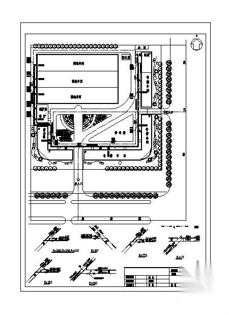 河北省某机械公司厂区工程综合管网施工图 市政给排水