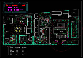 某校园景观规划CAD景观图纸
