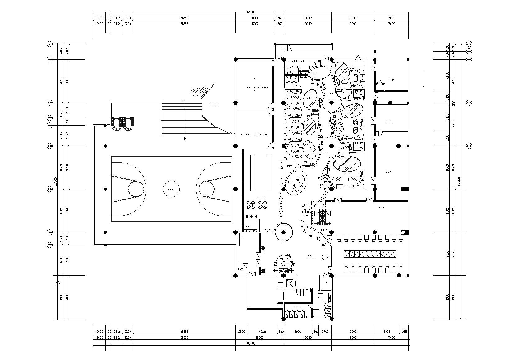 [贵州]贵阳新世界碧潭园会所施工图+实景图