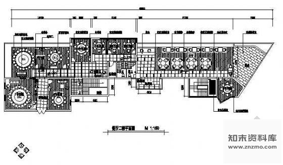 施工图餐厅装修图纸