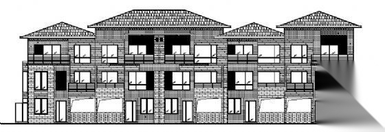 丹堤C区11号楼建筑施工图