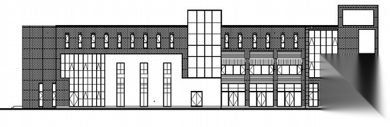 某三层内街商店建筑施工图