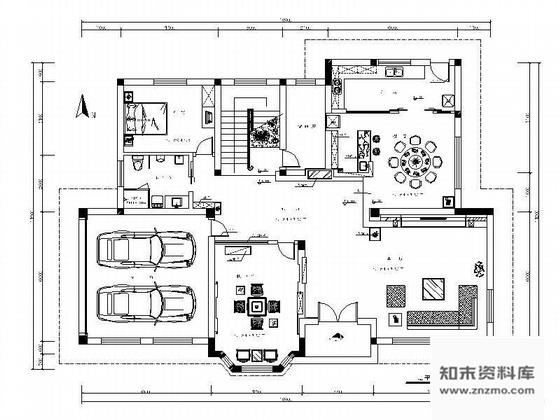 施工图双层别墅设计方案图