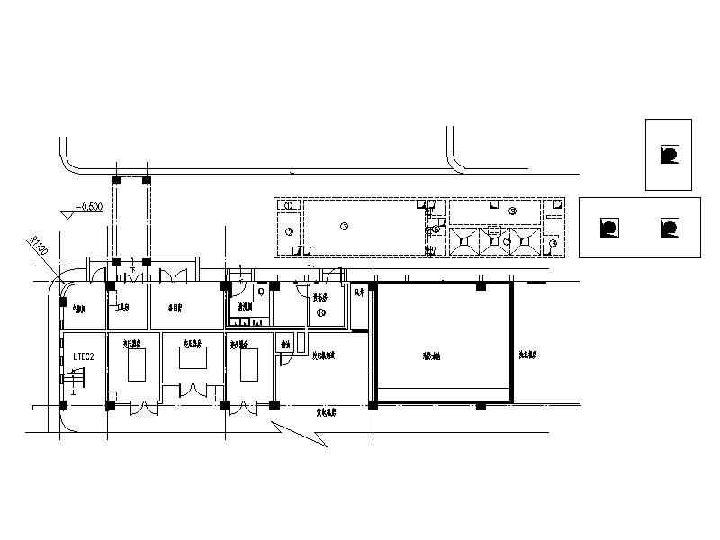 某市人民医院污水处理工程施工图（CAD,14张）