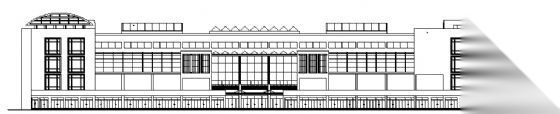 某四层商场建筑设计方案图