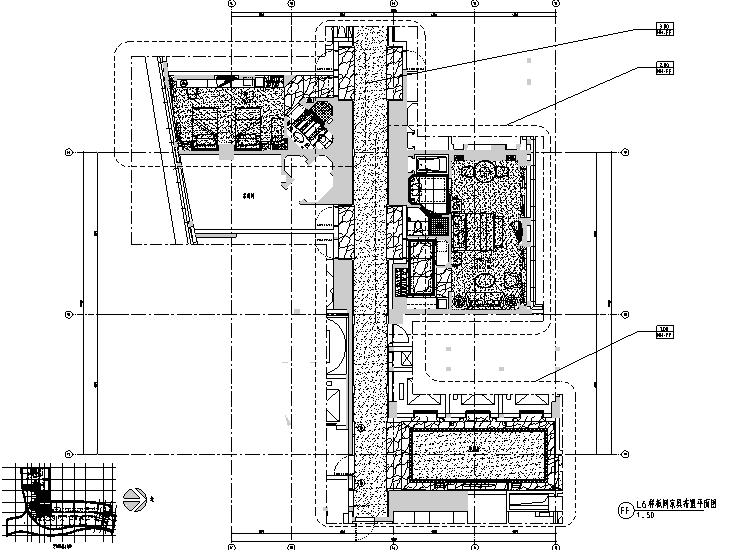 北京丽雅酒店样板房设计施工图附效果图+材料手册+家具灯具