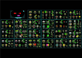 古建亭子施工CAD图集