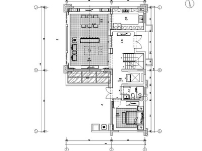 福建龙岩玺院595㎡别墅样板房施工图+效果图