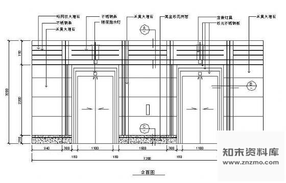 图块/节点电梯间