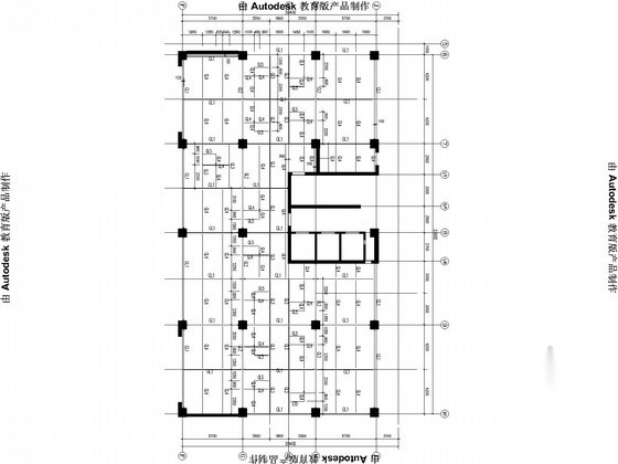 原建筑增加钢结构夹层施工图 抗震加固结构