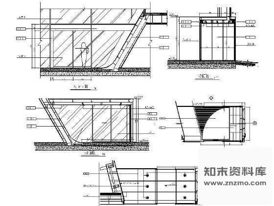 图块/节点车展入口门厅详图