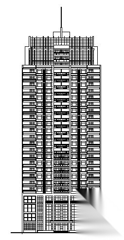 某二十六层住宅楼建筑施工图