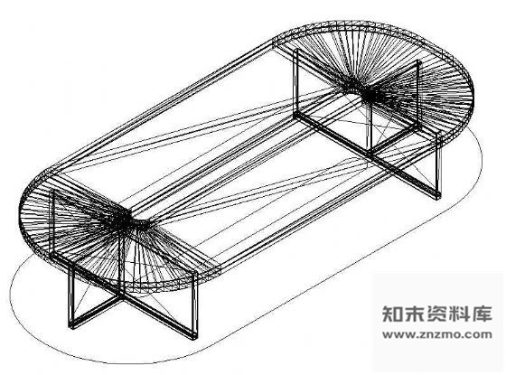 图块/节点办公家具CAD模型5