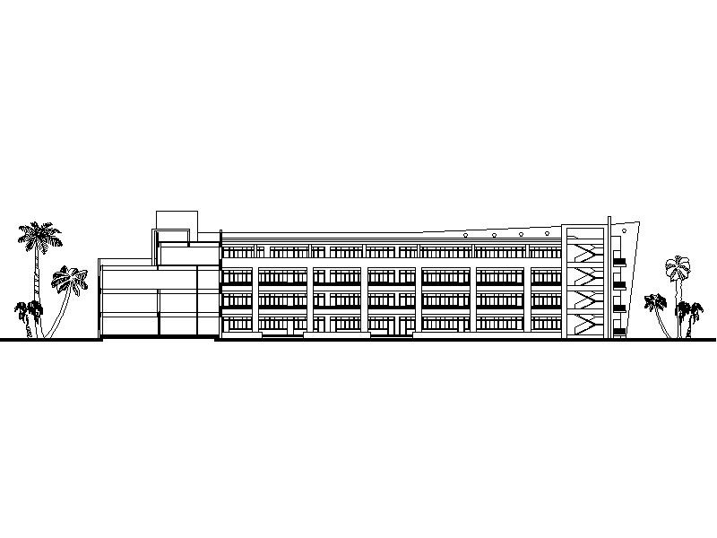 [福建]现代风格沿海36班小学建筑设计方案图纸