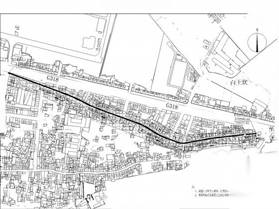 [四川]1.1公里市政道路给排水施工图纸 市政给排水