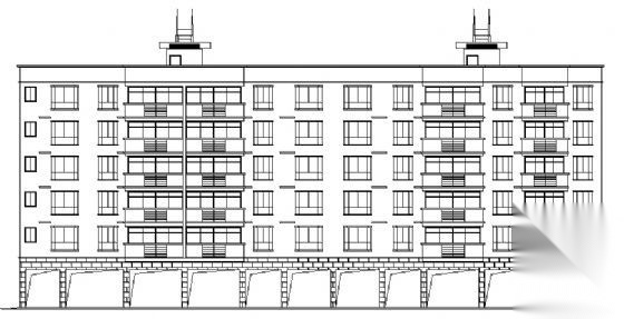 住宅楼建筑施工图