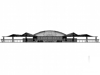 [北京]某火车站南站改扩建方案图（扩初）