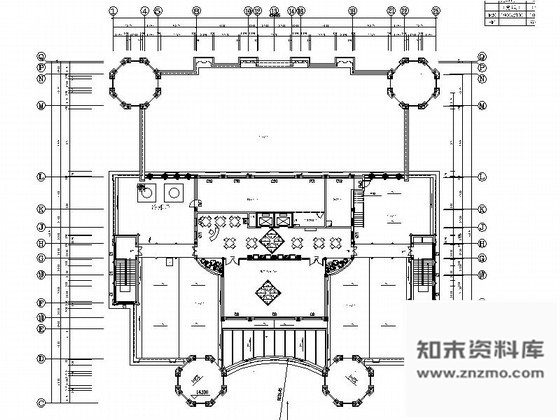 施工图天津某地产综合楼儿童活动中心装修图