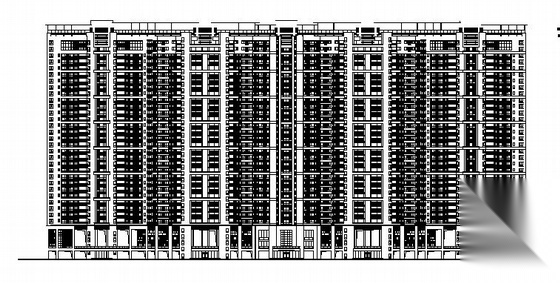 某豪华一期住宅楼建筑施工图