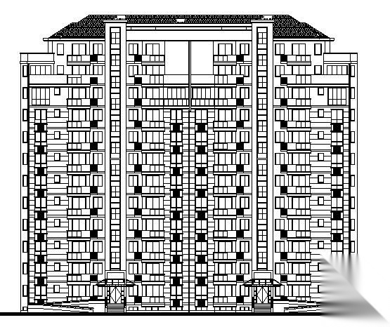 某十九层住宅楼建筑施工图