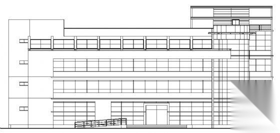 某工艺品厂办公楼建筑施工图