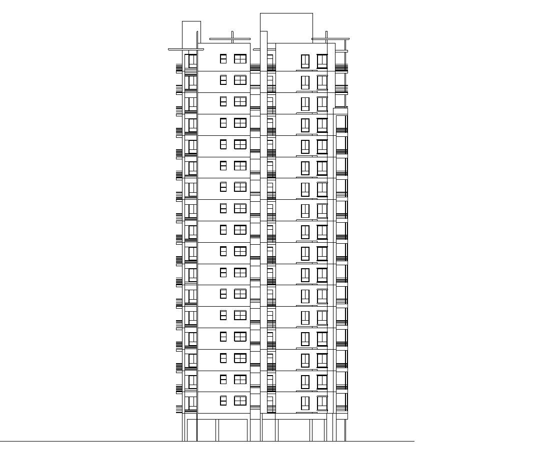 [广东]中信东泰小区全套建筑方案CAD