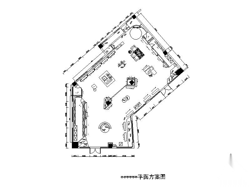 [成都]某大型卖场装饰施工图