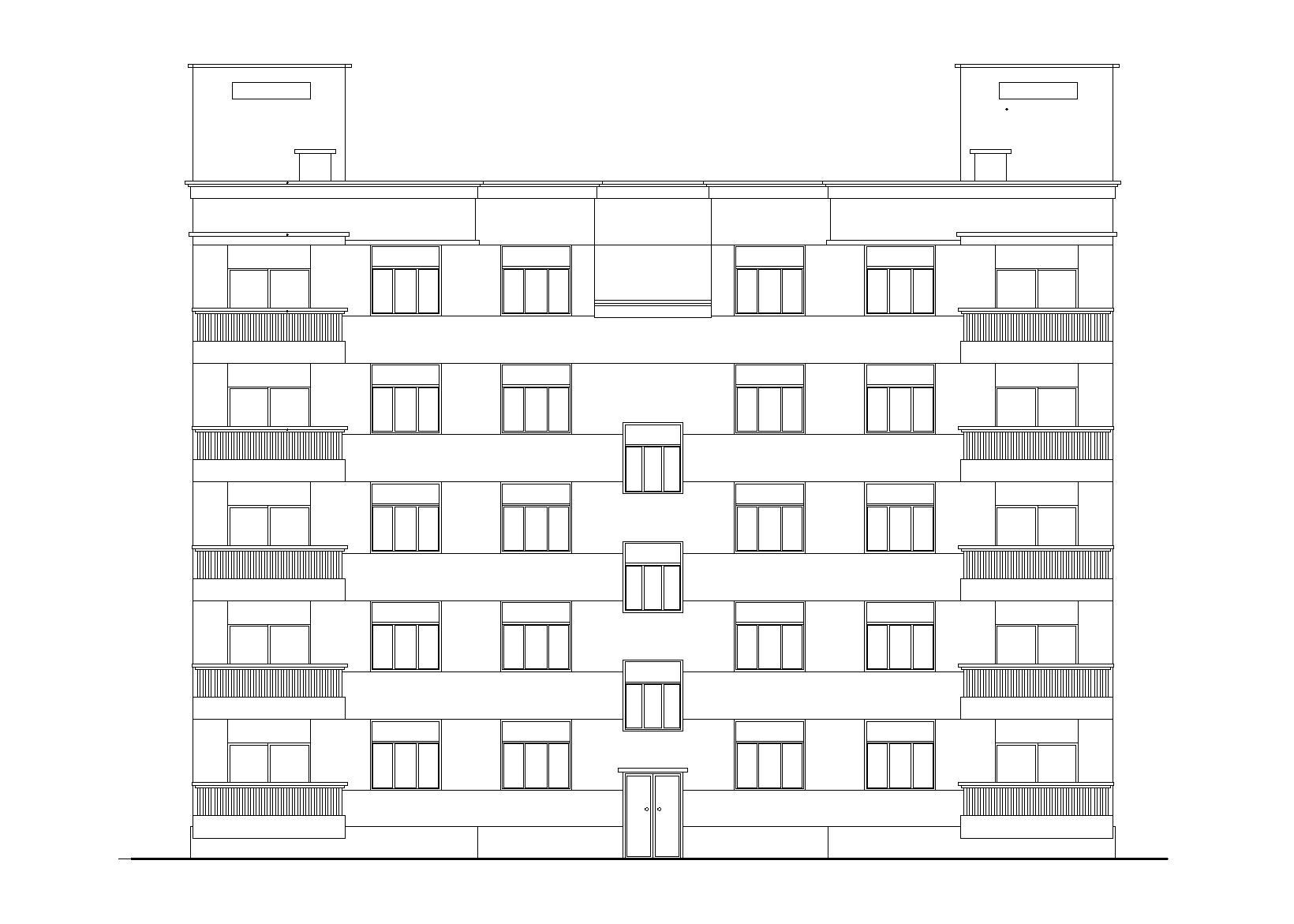 [陕西]西安某小区住宅节能设计建筑施工图