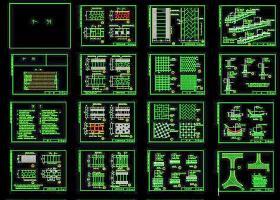 园林道路CAD标准节点图集