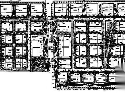 某28万平方米家电科技城小区绿化详细规划