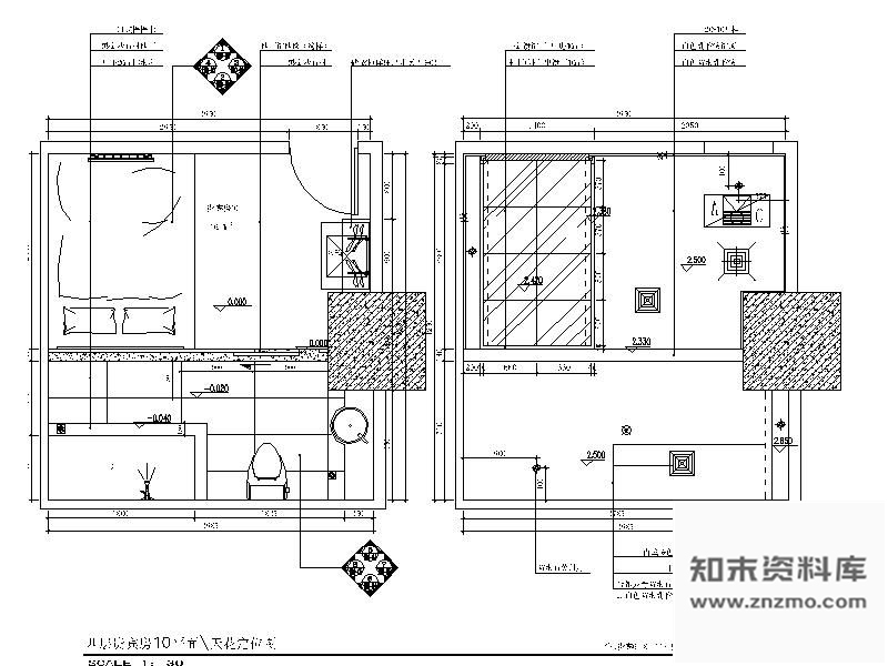 图块/节点贵宾房装修详图II