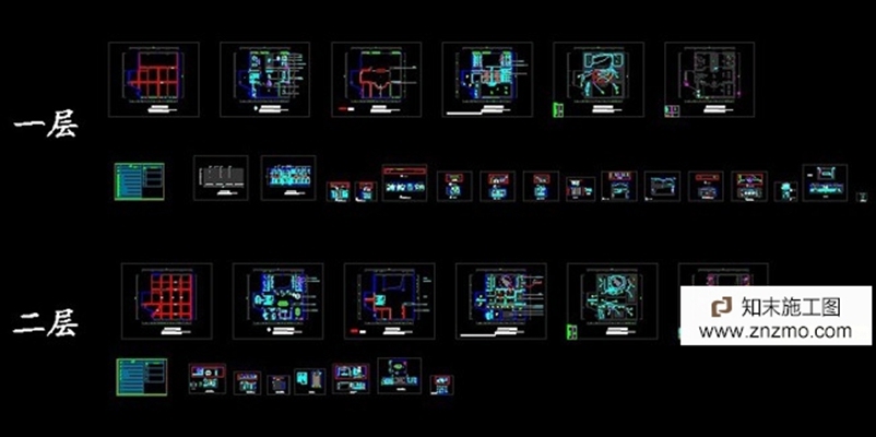 红酒酒庄施工图 效果图 cad 2007