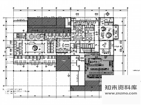 施工图杭州全国最热销连锁餐厅室内设计CAD施工图含效果图