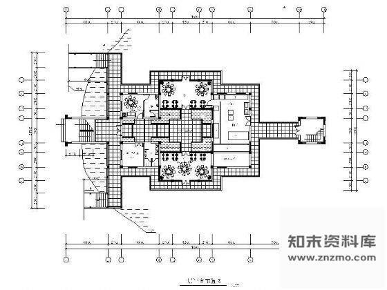 图块/节点某会所平面装修图