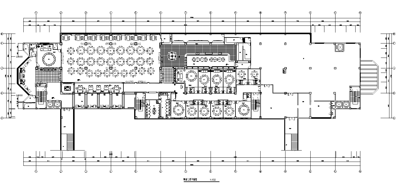 [浙江]绍兴某五星级大酒店中餐厅施工图