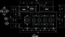 cad餐厅设计素材图片