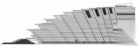 [温州]某大剧院建筑设计方案图（带效果图）