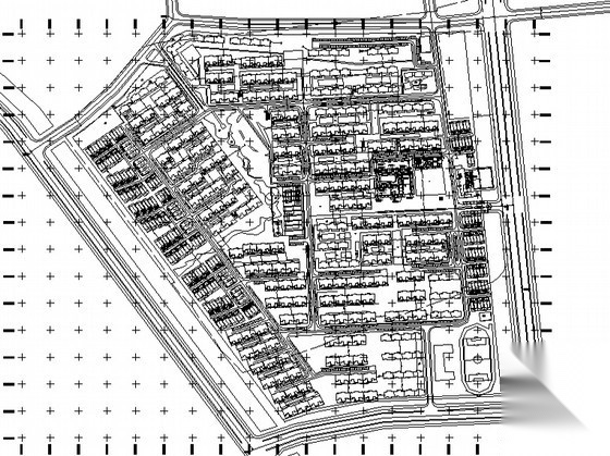 [天津]某高档住宅小区总体规划