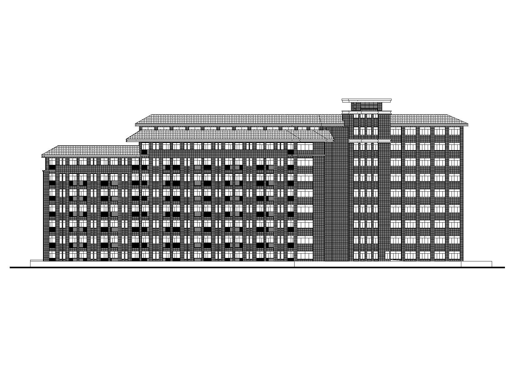 [贵州]某水利水电学院宿舍楼设计建筑施工图