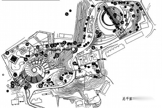 福建金牛山某公园少年活动景区场所规划方案 景观