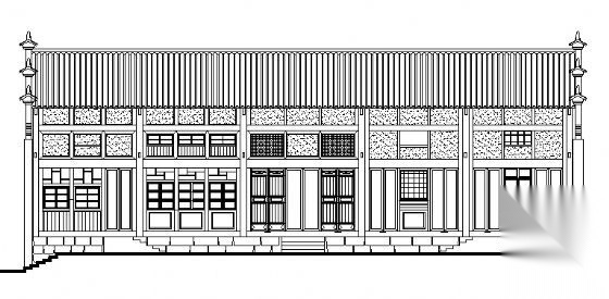 某古镇建筑测绘图