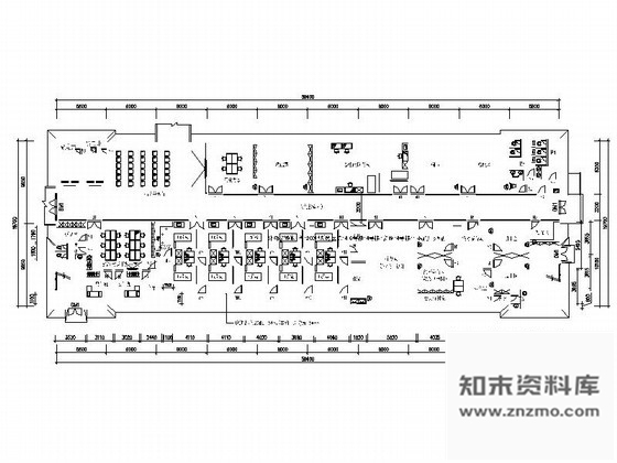 施工图东莞某人民医院住院楼4号装修图