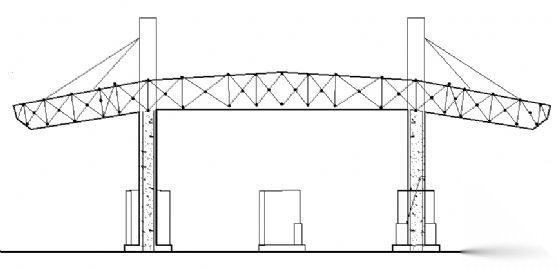 某收费站建施设计