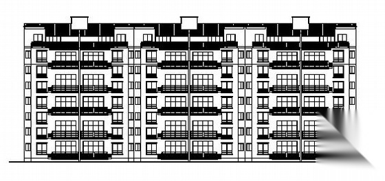 遵义市某五层半复式住宅楼建筑结构施工图