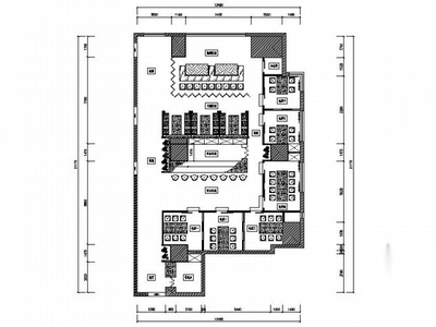 [浙江]浓郁日式风情料理餐厅施工图 方案文本 日韩料理店