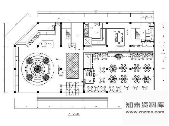 图块/节点餐厅平面装修图