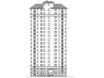 现代风安置房住宅建筑施工图（2019|4-7栋）