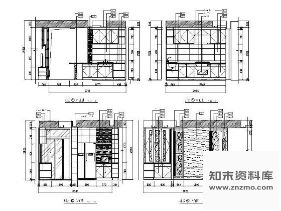 图块/节点厨房立面设计图