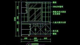 cad设计之厨房图片