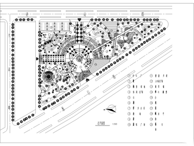 [深圳]兰溪谷郊野公园景观设计全套CAD施工图